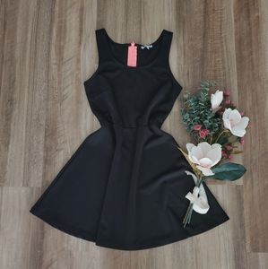 Charlotte Russe A-line dress, Medium, in black